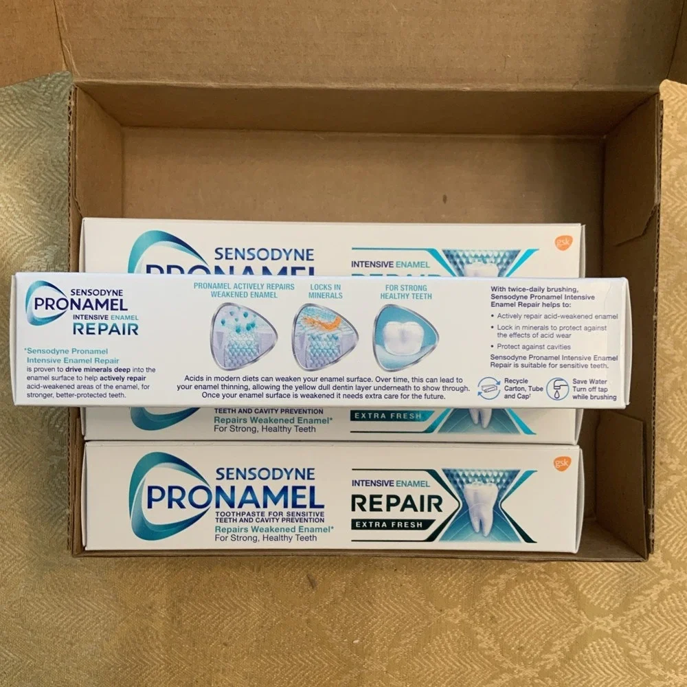 Sensodyne Pronamel Intensive Enamel Repair Toothpaste 3.4 Ounce (Pack of 4)